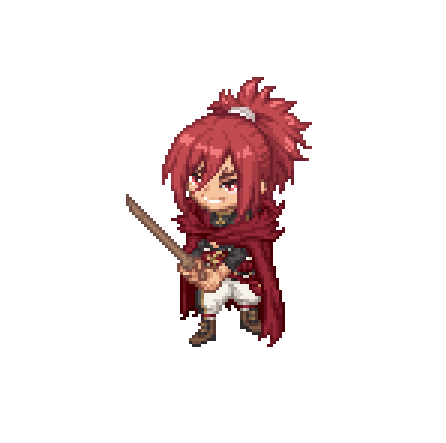 ルーク・サイコル ドットキャラクター